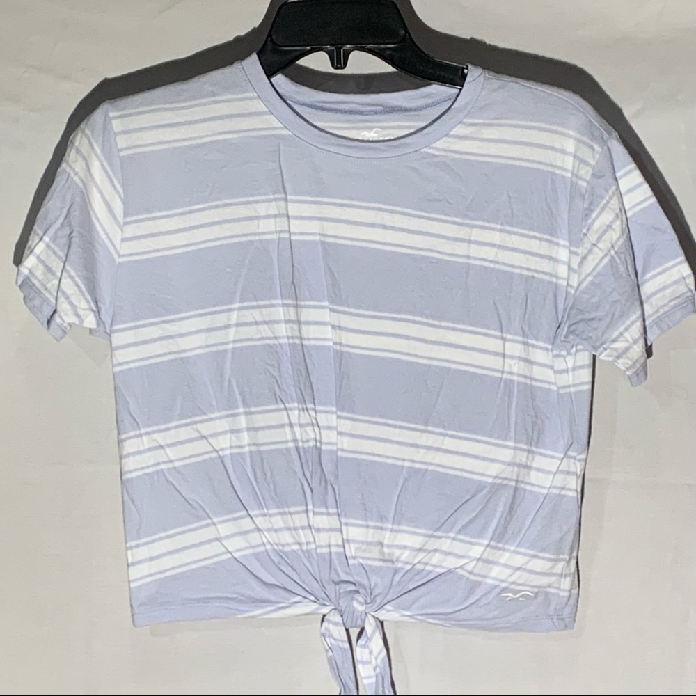Women’s Hollister Cropped Tie Tee | Size XS